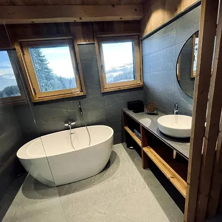 Vue Mont-blanc Imprenable Alpesi faház *