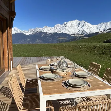 Vue Mont-blanc Imprenable Combloux